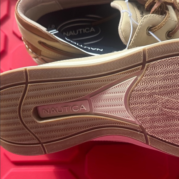 Nautica Men's Beige Boat Shoes - Picture 4 of 4